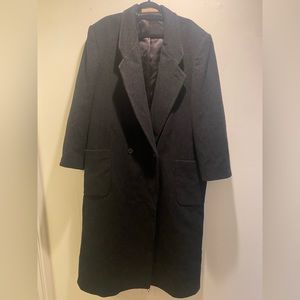 Mens Perry Ellis Wool Peacoat